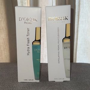 D’or24k Exfoliating Cleanser & Toner